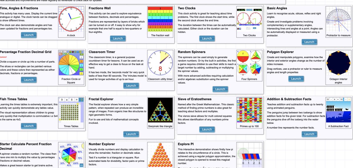 TCEA's tweet photo. BOOKMARK IT 🔖🔖🔖

This site has TONS of interactive #math resources for the classroom⬇⬇⬇ 

https://t.co/gXbQBwrQfU via @_visnos 
#mathchat #stem #learning #teachingideas https://t.co/W3ogSxSKyS