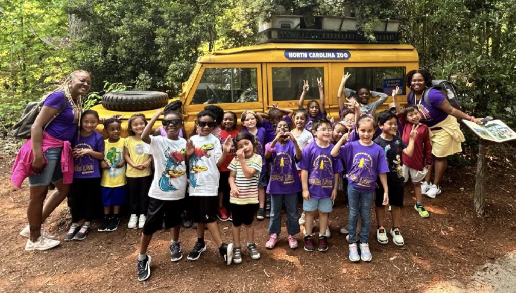 Jason Strickland (@jasonpstrick919) on Twitter photo Students in Mrs. Mitchinerโs kindergarten class <a href="/RogersLaneES/">Rogers Lane ES</a> took a break from their fabulous fun-filled day <a href="/NCZoo/">North Carolina Zoo</a> to take a picture and document this memorable learning experience. ๐๐ฆ๐ผ๐ป๐ฏ๐ฆ๐๐ฆ #weROCKit ๐๐๐ <a href="/WCPSS/">Wake County Public School System</a> <a href="/wcpssEastern/">Eastern Area WCPSS</a> <a href="/WakeEdNews/">Wake Ed News</a> Students in Mrs. Mitchinerโs kindergarten class <a href="/RogersLaneES/">Rogers Lane ES</a> took a break from their fabulous fun-filled day <a href="/NCZoo/">North Carolina Zoo</a> to take a picture and document this memorable learning experience. ๐๐ฆ๐ผ๐ป๐ฏ๐ฆ๐๐ฆ #weROCKit ๐๐๐ <a href="/WCPSS/">Wake County Public School System</a> <a href="/wcpssEastern/">Eastern Area WCPSS</a> <a href="/WakeEdNews/">Wake Ed News</a>