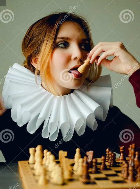 Strip chess: By the time I took his knight, he was ready for me to consume his rook.
#eroticismfan #erotica280

Image: © Valeriya Vatel | dreamstime.com/vatelvaleriya7…