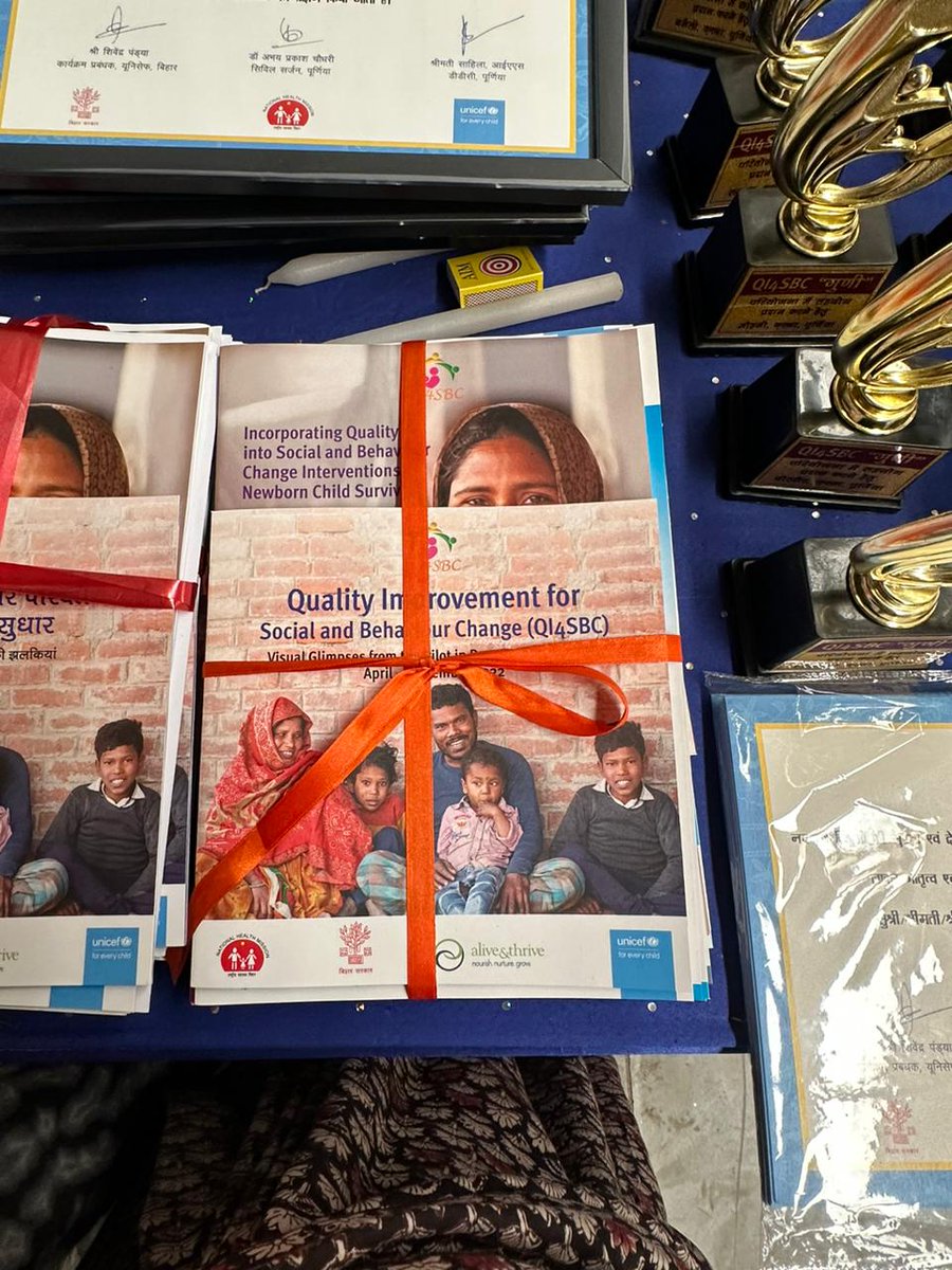 WeCan4Poshan's tweet photo. District level dissemination of QI4SBC by
@UNICEFIndia supported by @aliveandthrive
to incorporate quality into social &amp; behaviour change interventions for newborn child Survival
 
@brlps_jeevika @BiharHealthDept @IcdsDirectorate
@IPRD_Bihar @BiharEducation_ @CAREIndia
@PiramalS https://t.co/HKJDdlQbiK