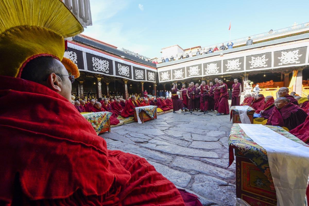 rajfortyseven's tweet image. #CCP’s #China are #PathologicalLiars!
13 monks earn top degree in #Buddhism in #occupied #Tibet!!
3年度藏传佛教格西拉让立宗答说暨政证仪式
It also includes #political #indoctrination certification.
Without #CCP’s approval monks can NOT even be called monks.
chinadaily.com.cn/a/202304/26/WS…