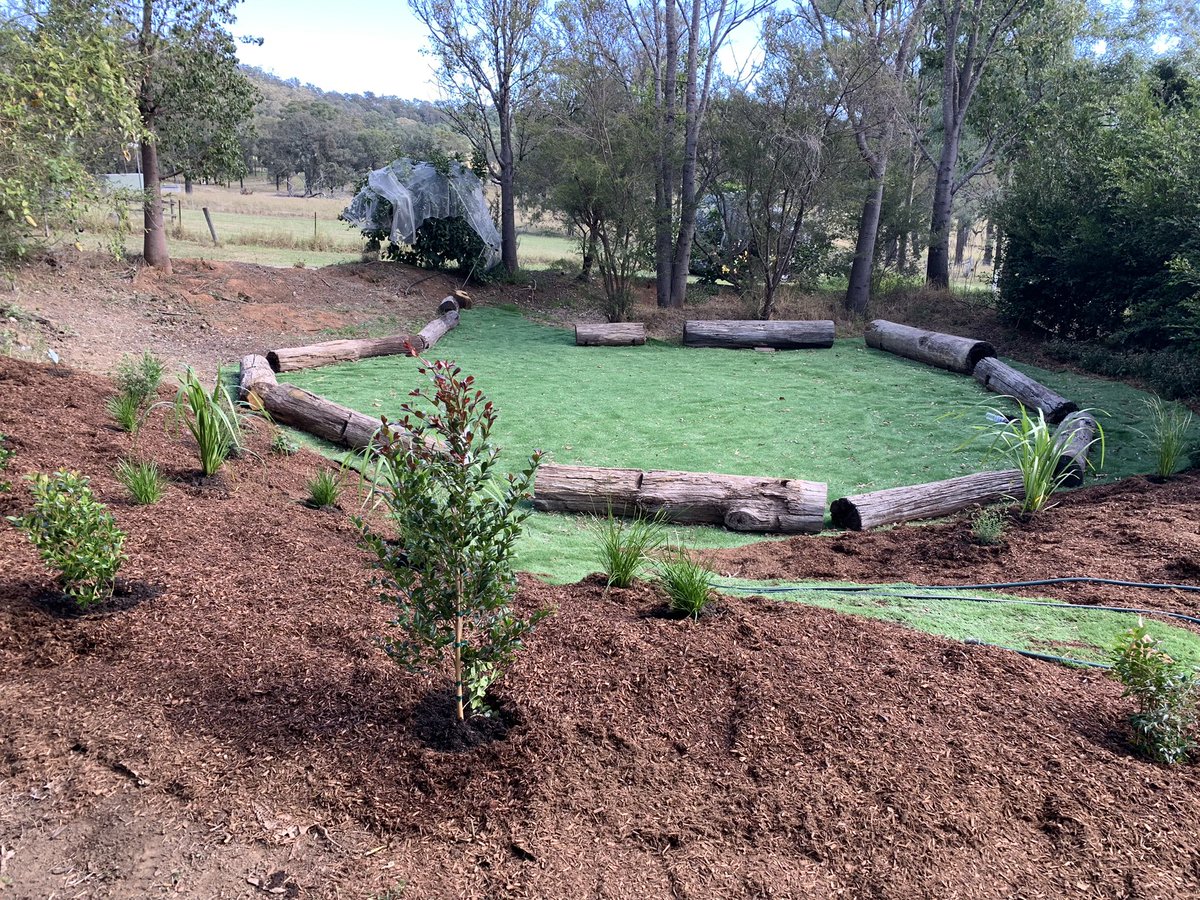 Today #YouthCommunityGreening were joined by youth from Reiby Youth Justice Centre where we planted culturally significant plants to enhance the yarning circle at #CamdenParkEEC  Thanks boys for all your hard work to create this resource for the <a href="/NSWEducation/">NSW Dept of Education</a> Centre #Dorchester