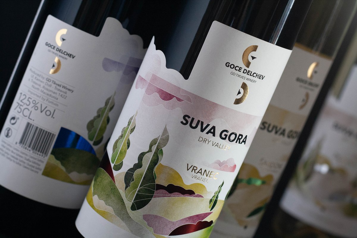 armoder1's tweet photo. Proyecto de creatividad y #diseñodeetiqueta #illustration #logo para la gama de vinos Suva Gora, realizado para Boomsma (Netherlands).
#armoderdesign #winelabeldesign #branding #vino #packagingdesign #designGiovanniAcquaviva #illustrationGiovanniAcquaviva #Boomsma https://t.co/YhmfbX8y56
