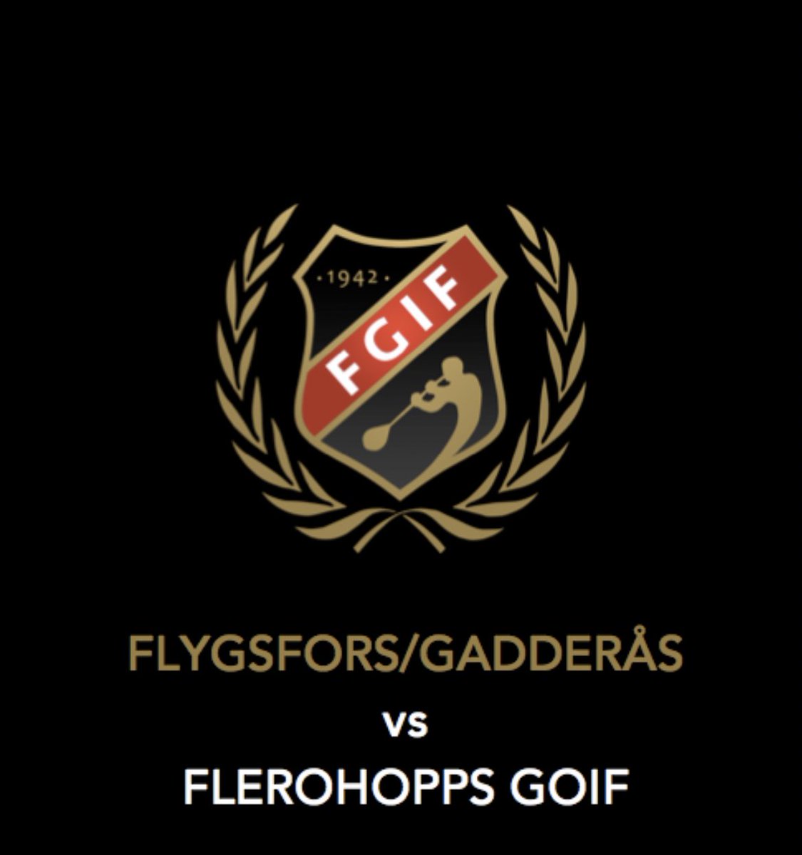 FlygsforsG's tweet photo. DERBY. Ikväll 18:45 är det hemmapremiär för Flygsfors/G och vi gästas idag av @flerohopps_goif. Matcherna mot Flerohopp brukar vara mycket sevärda så kom och stötta oss mot 3 poäng. https://t.co/cHnb7w4ECL