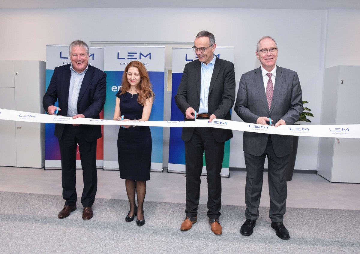 LEM Bulgaria, part of the 🇨🇭 <a href="/LEM_Inc/">LEM</a>, a market leader in producing high-quality transducers for measuring electrical parameters, is expanding its R&amp;D capabilities in #Bulgaria. The firm celebrated its 10th anniversary of establishment in Sofia with the opening of new offices.