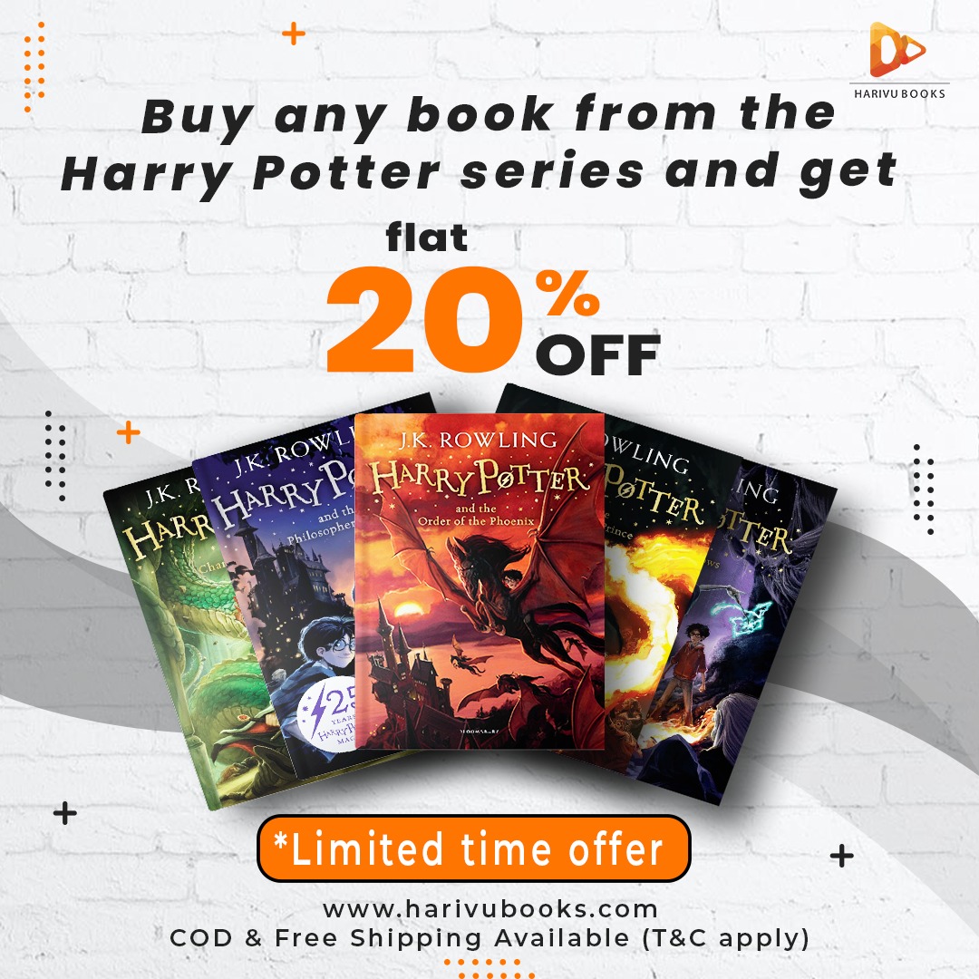 BUY NOW! 
harivubooks.com/collections/ha…

#offer #offeroftheday #dealoftheday #buynow #harrypotter #harrypotterbooks #potterhead #harivu #harivubooks #flashsale #lightningdeal