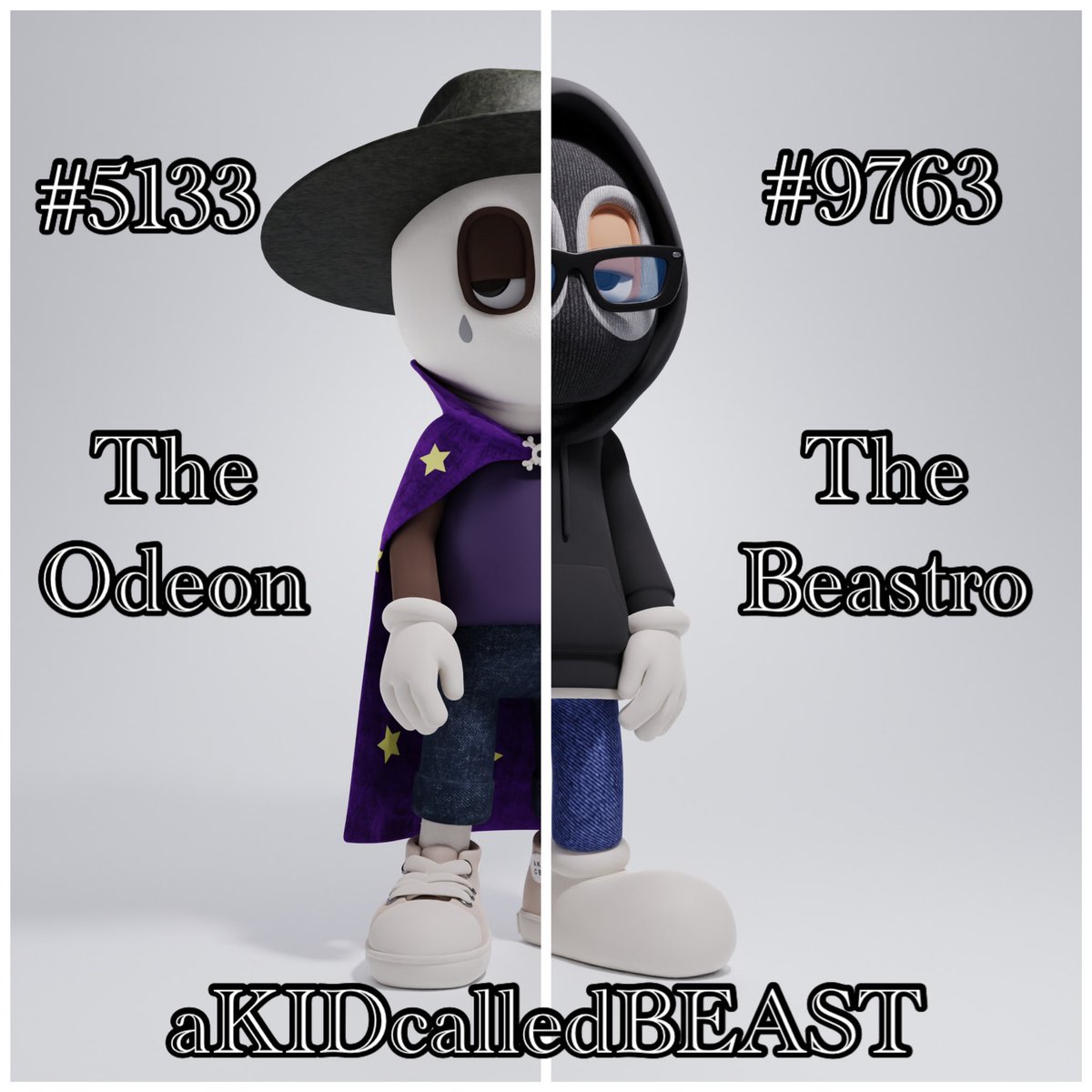 adamtwiggs's tweet photo. #Beast unity. I love this community. Where my #Beasts at? Brighten my post with your beasts! Iโm reppinโ #theodeon #thebeastro & more! #AKCB #NFT #aKIDcalledBEAST #LFG https://t.co/yJd2C6AmpW
