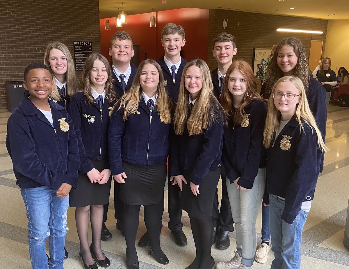 Cleveland County CTE (@cteccs) on Twitter photo CMS FFA students travelled recently to the Middle Grades FFA Rally in Greensboro. The parliamentary procedure team ranked third in the state and the BioTech quiz bowl team placed second in their round. Congratulations to these students.
<a href="/CleveCoSchools/">ClevelandCountySchs</a>
#cteworks CMS FFA students travelled recently to the Middle Grades FFA Rally in Greensboro. The parliamentary procedure team ranked third in the state and the BioTech quiz bowl team placed second in their round. Congratulations to these students.
<a href="/CleveCoSchools/">ClevelandCountySchs</a>
#cteworks