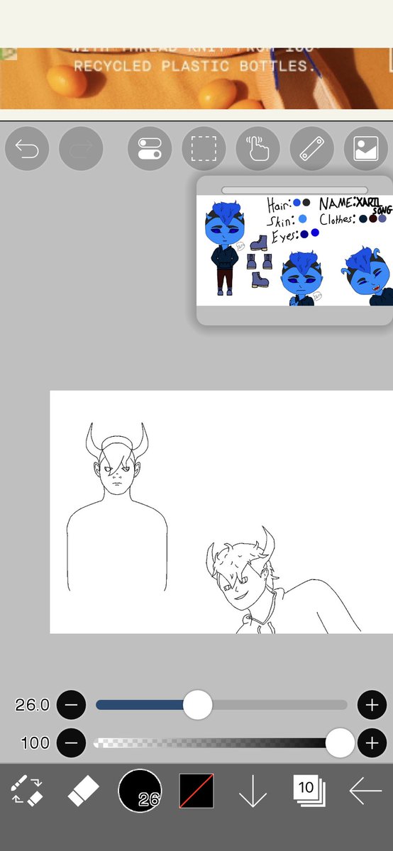 The_Shadow_Fang's tweet photo. I rarely share art here now a days but here’s a wip I’m working on.

Xaril Song is my original character, I drew them in September of 2021 for the first time. I am currently working on drawing them in a more realistic style. https://t.co/2N6QxaOyNz