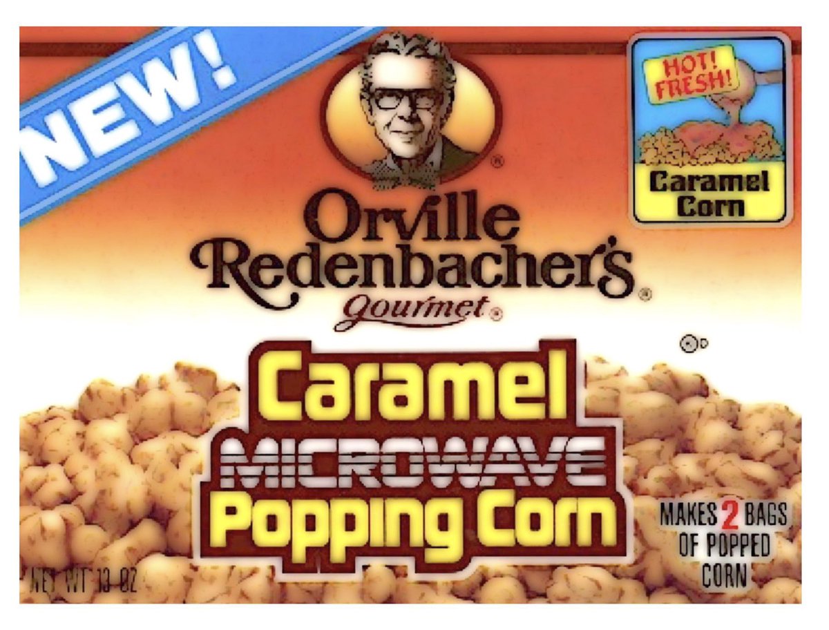 RetroNewsNow on Twitter "🍿New Orville Redenbacher’s Caramel Microwave