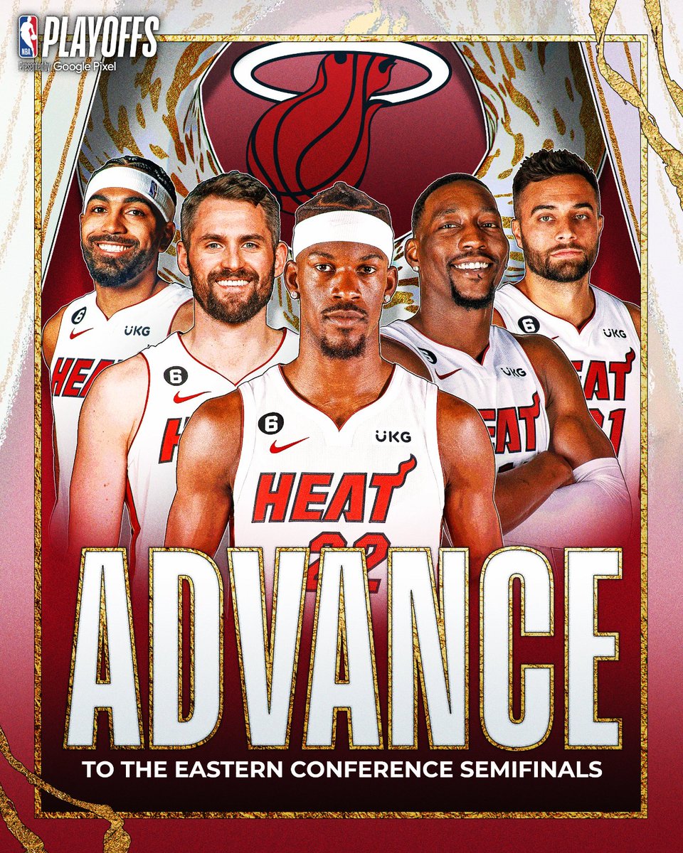 NBA UK on Twitter "THE 8 SEED MIAMI HEAT ELIMINATE THE 1 SEED