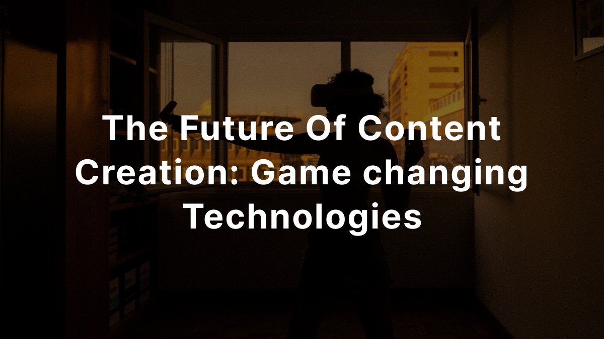 OnlyLoyalists's tweet photo. The Future of content creation: Game Changing Technologies

Sign up to know more: https://t.co/LDCe3KkNqY

#OnlyLoyalists #ContentCreator #Influencer #technology #Futuristic https://t.co/6OC9X4HpHT