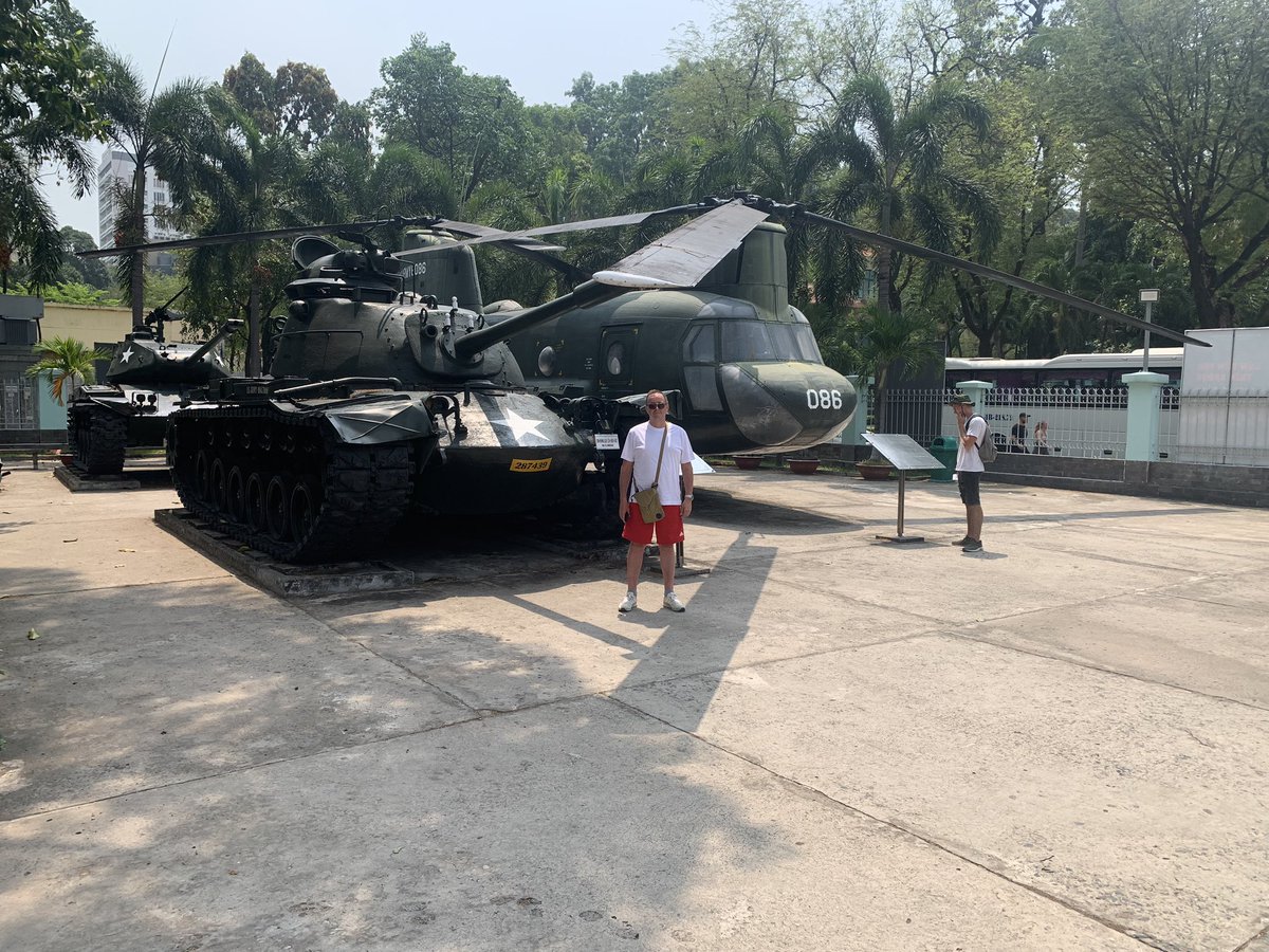 J56Walsh's tweet photo. A weapon in front of other weapons @steven_edwards
#WarRemnantsMuseum #HoChiMinhCity https://t.co/UVIrF4TJ5B