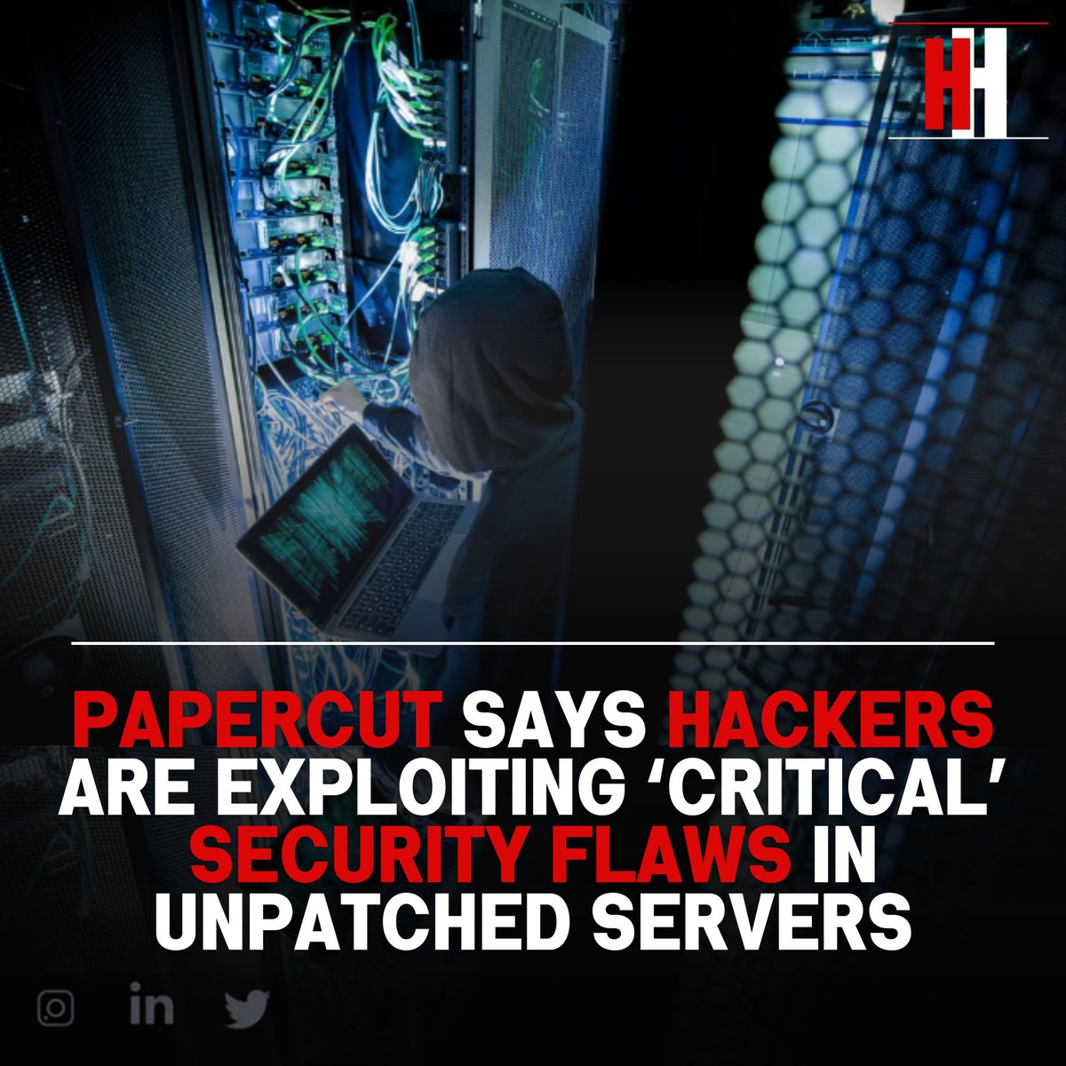 HackHeadlines_'s tweet image. PaperCut, a popular print management software, has warned its customers that hackers are exploiting critical security vulnerabilities in unpatched servers.
#PaperCut #printmanagementsoftware #securityvulnerabilities #hackers #dataloss #downtime #update #securityupdates #servers