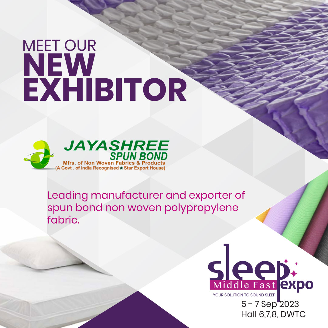 It's official! We welcome JAYASHREE SPUN BOND as our exhibitor
Get ready for an incredible line-up of exhibitors and take your business to the next level.
Who's joining us? Exhibition &amp; Sponsorship Opportunities: bit.ly/3FYHfYy
📍DWTC, Hall 6,7,8 🗓September 5-7, 2023