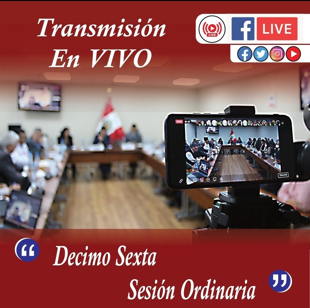 (((EN VIVO 🔴))) #SesiónOrdinaria|| La Comisión de Transportes y Comunicaciones 2022-2023 del Congreso de la República del Perú, desarrolla la DÉCIMA SEXTA SESIÓN ORDINARIA SEMIPRESENCIAL
fb.watch/k9MDVnQG17/?mi…