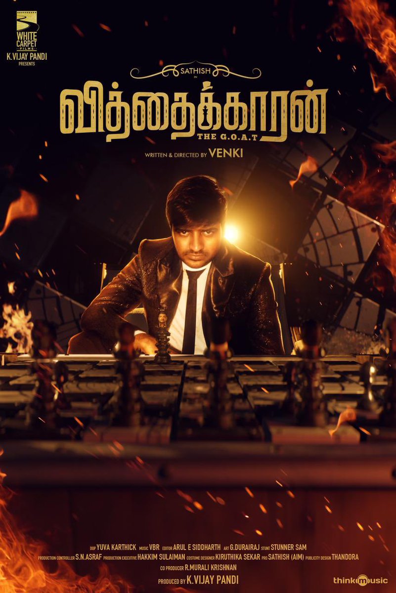 Lokesh Kanagaraj (@dir_lokesh) on Twitter photo All the best and congrats <a href="/Venki_dir/">Venki</a> one of my associate director and I wish him great success with his debut film 🔥congrats <a href="/actorsathish/">Sathish</a> bro and the entire team 🔥
youtu.be/dp_3RUzfP14
<a href="/actorsathish/">Sathish</a> #SimranGupta <a href="/WCF2021/">White Carpet Films</a> <a href="/vijaywcf/">Vijay Pandi</a> @Venki_Dir @Vbrcomposer <a href="/iamyuvakarthick/">yuva karthick</a> All the best and congrats <a href="/Venki_dir/">Venki</a> one of my associate director and I wish him great success with his debut film 🔥congrats <a href="/actorsathish/">Sathish</a> bro and the entire team 🔥
youtu.be/dp_3RUzfP14
<a href="/actorsathish/">Sathish</a> #SimranGupta <a href="/WCF2021/">White Carpet Films</a> <a href="/vijaywcf/">Vijay Pandi</a> @Venki_Dir @Vbrcomposer <a href="/iamyuvakarthick/">yuva karthick</a>