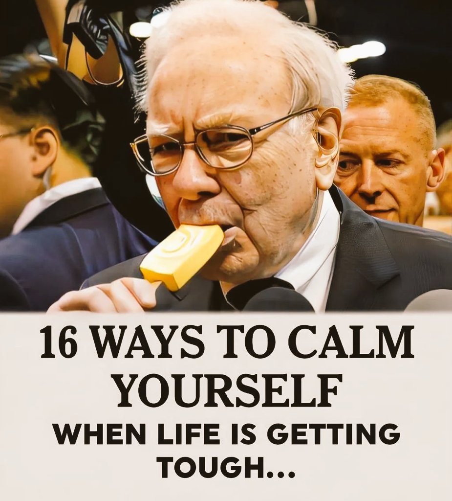 16 Ways To Calm Yourself When Life Is Getting Tough:

- Thread -