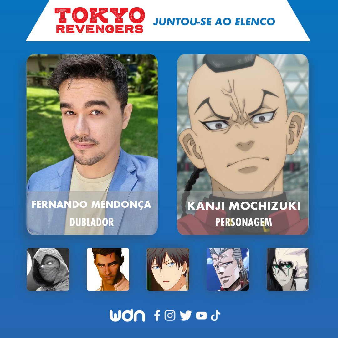 Possíveis DUBLADORES de Tokyo Revengers (2° Temporada) 