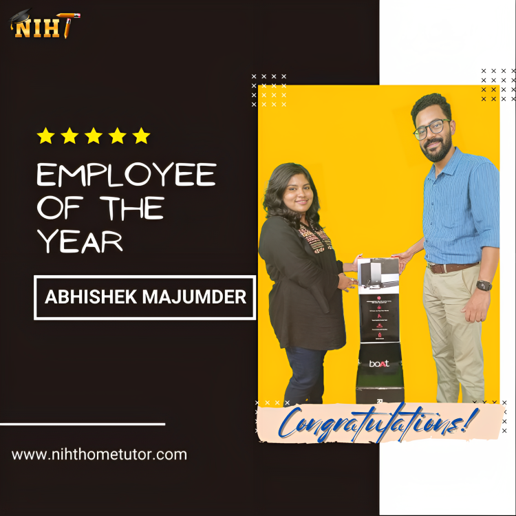 nihthometutor's tweet photo. Congratulations Abhishek Majumder On Winning Rewards For Their Team's Employee of The Year
( 2022 ) ❤️

#niht #hometutor #tutor #cbse #icse #WBCHSE #educationistitute #offlineclasses #education #career #guidance #hometutor #hometutoring #hometutorial #careers #february https://t.co/n3aYESmK44