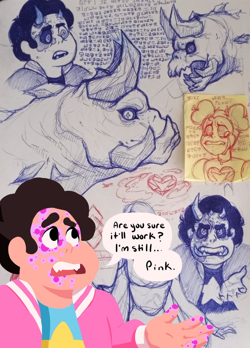 ScrimbloA's tweet photo. I never got enough of corrupted steven it seems :( #StevenUniverse https://t.co/Cj5AUNiOBu