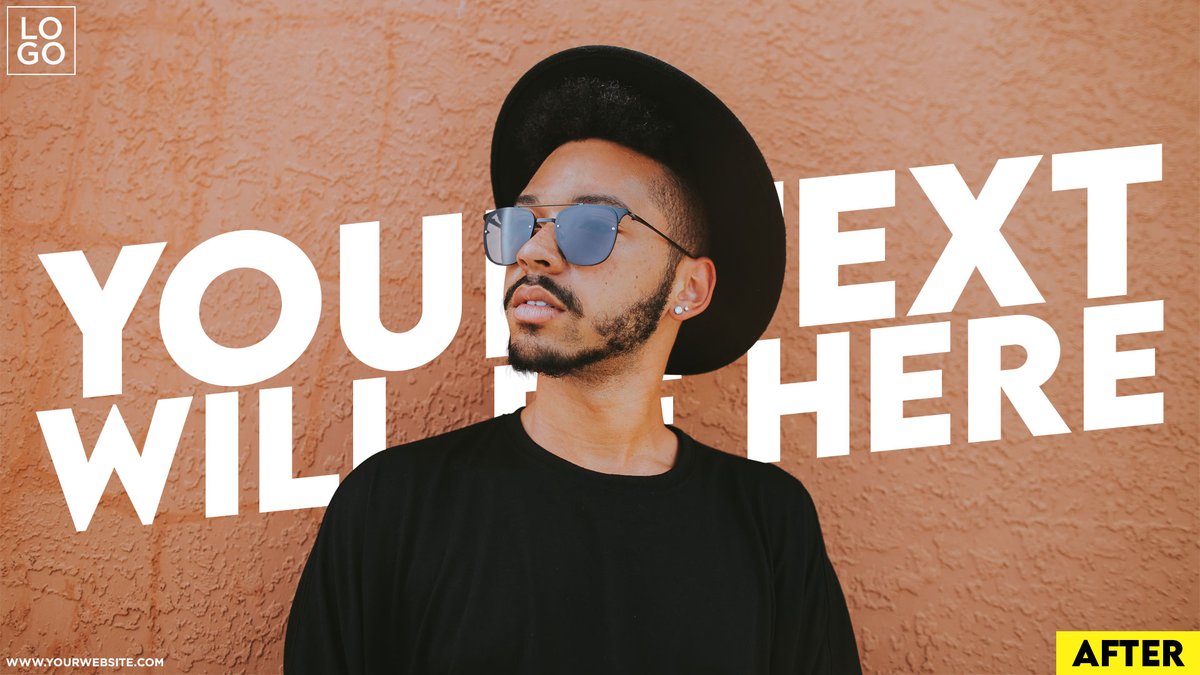 MjmoshiurRahman's tweet image. Text behind subject - social media banner. #textbehindobject #banner #ad