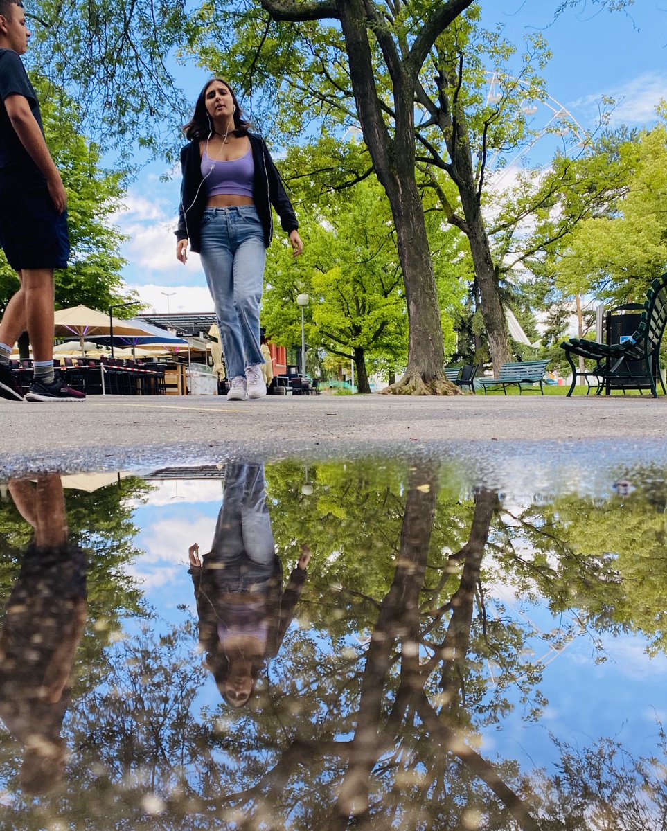 PinkTaxiRunner's tweet image. Morning. The rain is just a memory of puddles on the sun struck asphalt. #JohnUpdike #RabbitatRest