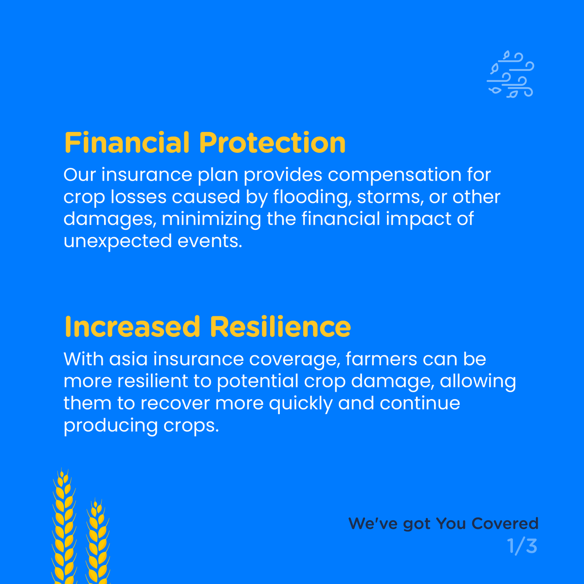 AsiaInsuranceP's tweet photo. Worried about your crop damage? Asia's Agriculture Insurance Plan has got you covered. Call us: 0311 1112742 or visit: https://t.co/fmv0Mf6THr
#AsiaInsurance #AgricultureProtection #InsuranceAgency #ClimateChangeThreats #Farminsurance #Cropprotection #Pakistan #farmingtips #LHR https://t.co/UNamj4gh5z