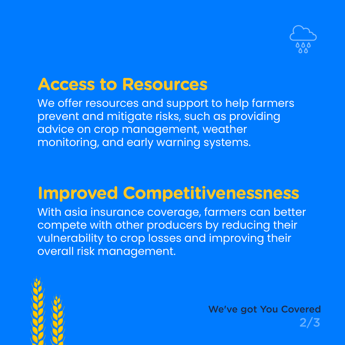 AsiaInsuranceP's tweet photo. Worried about your crop damage? Asia's Agriculture Insurance Plan has got you covered. Call us: 0311 1112742 or visit: https://t.co/fmv0Mf6THr
#AsiaInsurance #AgricultureProtection #InsuranceAgency #ClimateChangeThreats #Farminsurance #Cropprotection #Pakistan #farmingtips #LHR https://t.co/UNamj4gh5z