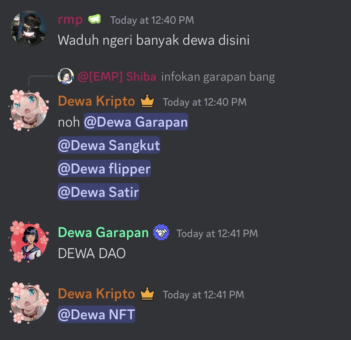 GuarEmperor's tweet photo. welcome dewa dao @EmperorDAO__ https://t.co/Pv4r9UQC6I