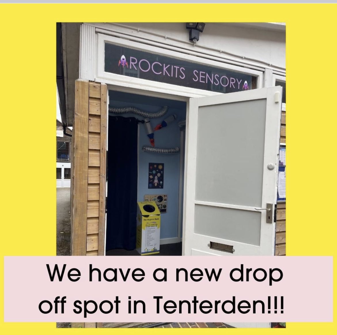 We have a new drop off point in # Tenterden!! A huge thank you to @rockitssensory for your support. If you havent come across Rockits before please follow them and take a look.

Thank you for your support 

#everyonedeservestofeelclean #community #childrenssensoryactivities