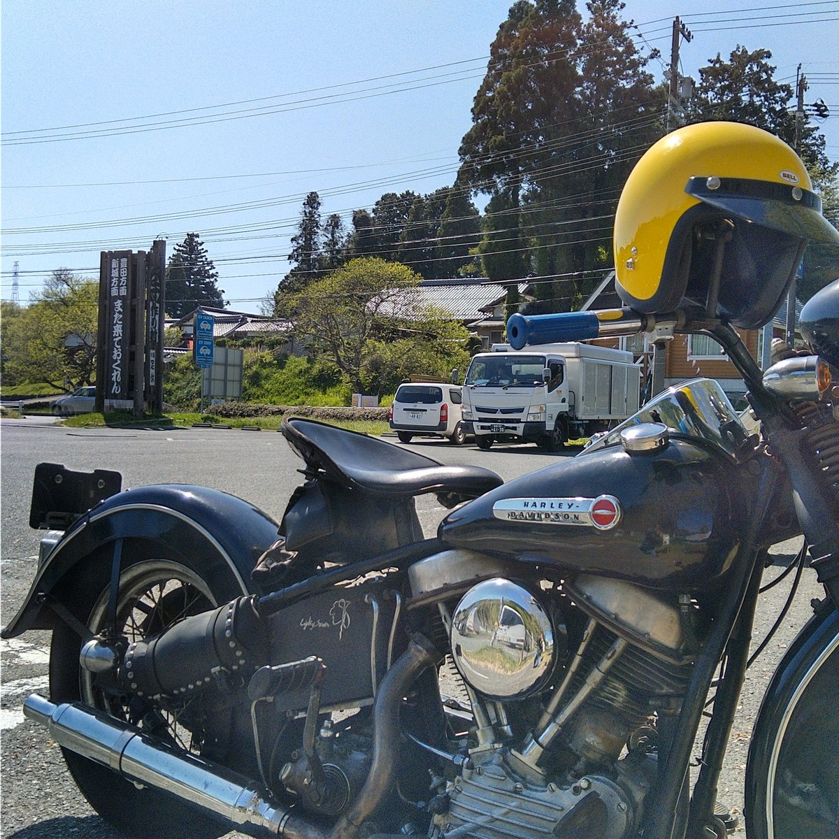69jittan's tweet image. 久しぶりに遠出。
山のなかはちょっと冷えるね。

Bike調子は良さそうだがいろいろ問題がある...

#HarleyDavidson
#1948FLPANHEAD
#FL48
#PANHEAD
#EightySeven
