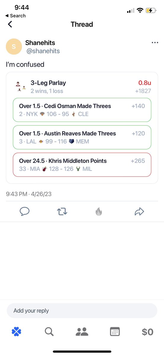 shanefb1's tweet photo. @DKSportsbook https://t.co/PQLQHBESG9