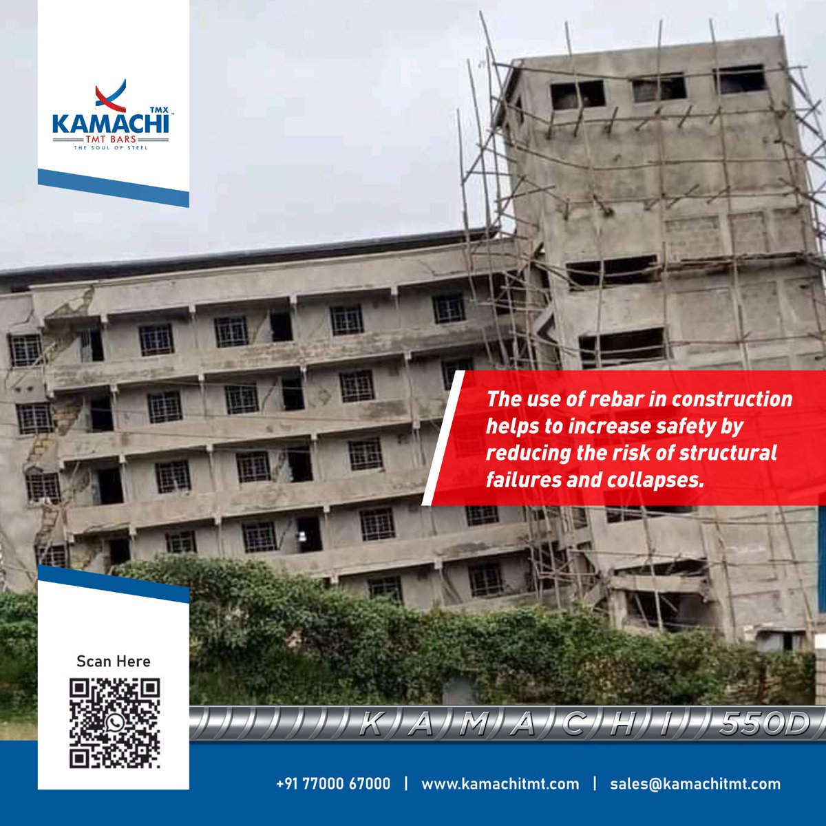 kamachitmt's tweet image. Ordering is easy! Get in touch today Via phone, email, and WhatsApp.

#Kamachitmtbars
#StructuralFailure
#BuildingCollapse
#StructuralSafety
#StructuralIntegrity
#BuildingFailures