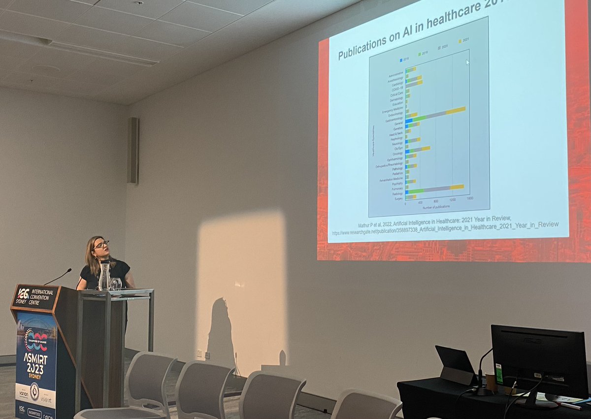 shepmee's tweet photo. A/Prof Jeremy Booth and Dr Christina Malamateniou kicking off the second half of the AI workshop @ASMIRTorg #ASMIRT2023 https://t.co/n5QduZh9BO