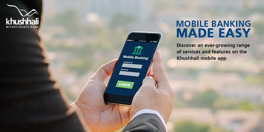 KblLtd's tweet photo. Khushhali Bank offers Khushhali Internet and Mobile Banking service through which Khushhali Account Holders can access their accounts 24/7.
#KIMB #InternetBanking #MobileBanking #MicrofinanceBank #KhushhaliForEveryone #KhushhaliBank #Pakistan https://t.co/fmQ2YQEYKc