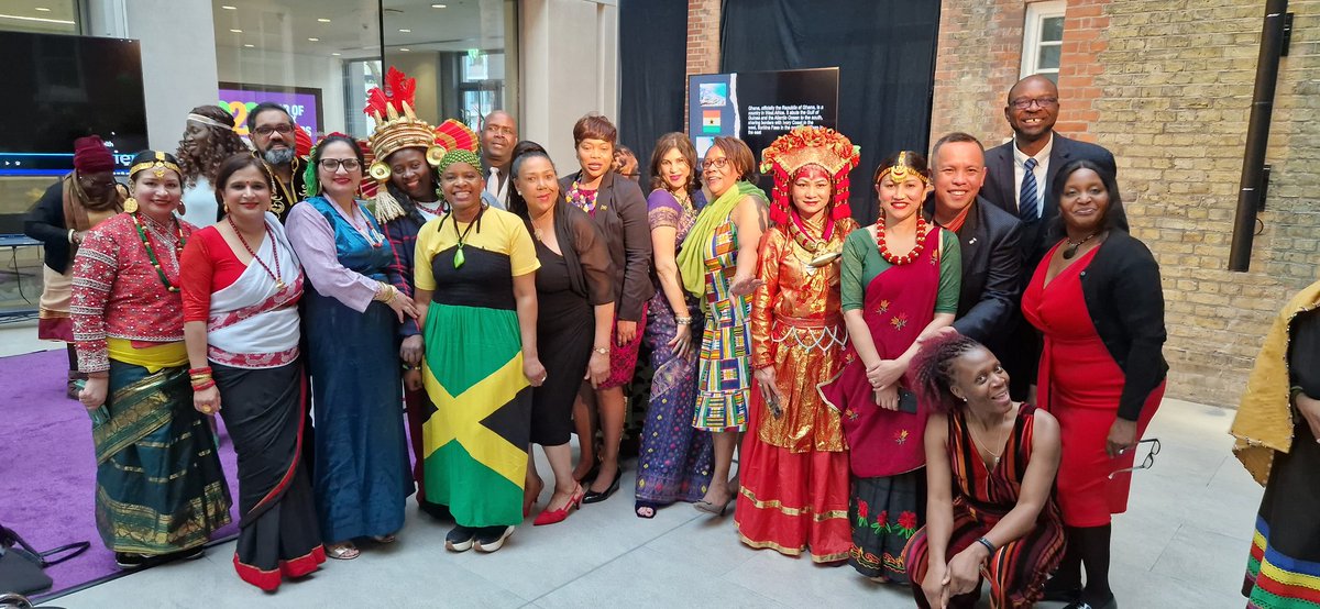 Great afternoon of celebrations at the INMA awards 2023. @StGeorgesTrust <a href="/CnmaUk/">CNMA (UK)</a> <a href="/CNOBME_SAG/">CNO CMidO_StrategyGrp</a> <a href="/joan_myers/">Dr Joan Myers OBE, QN, FQNI</a> <a href="/NancyJ63877845/">NancyJE</a> wonderful to see some cultures representing their diaspora.