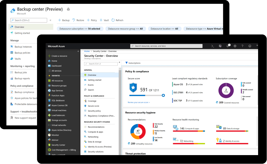 Inforber's tweet photo. El servei de còpies al núvol de Microsoft Azure és una solució empresarial per a la seguretat de les teves dades. Permet disposar d’un servei garantit amb una disponibilitat del 99,99% i sense necessitat d’invertir en màquines físiques ni manteniments.

👉 https://t.co/VddUCu7D6i https://t.co/CW17XuYMLi