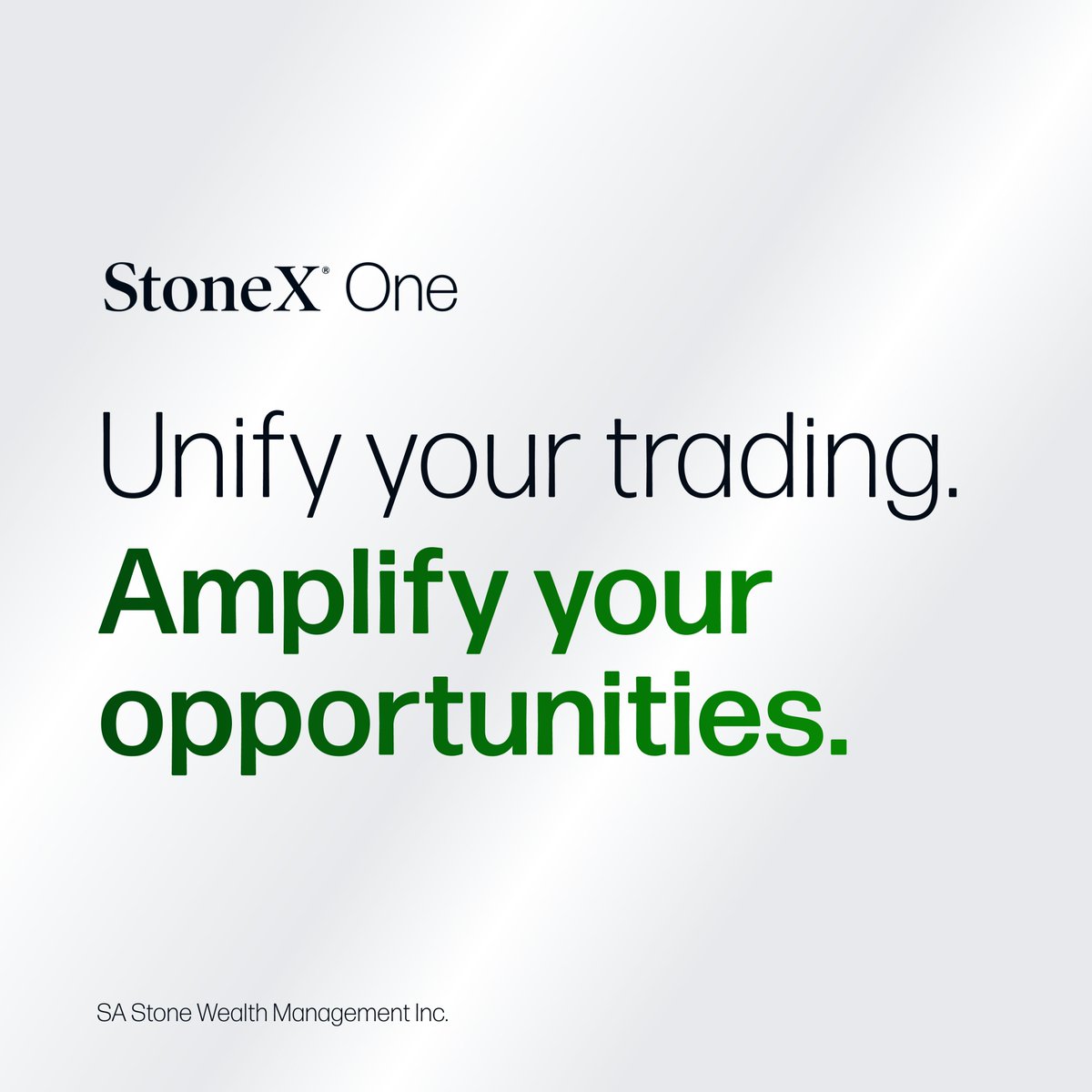 StoneX One. Powerful #trading at the right price. 

Learn how StoneX One can transform your trading:  bit.ly/41HacBc  #StoneXOne