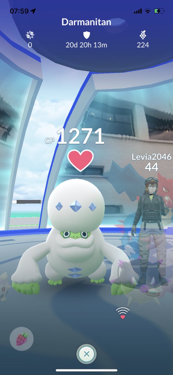 LeviaGo1's tweet photo. Defending the mountain for almost 3 weeks now! #PokemonGO https://t.co/VRFiCsiX7q