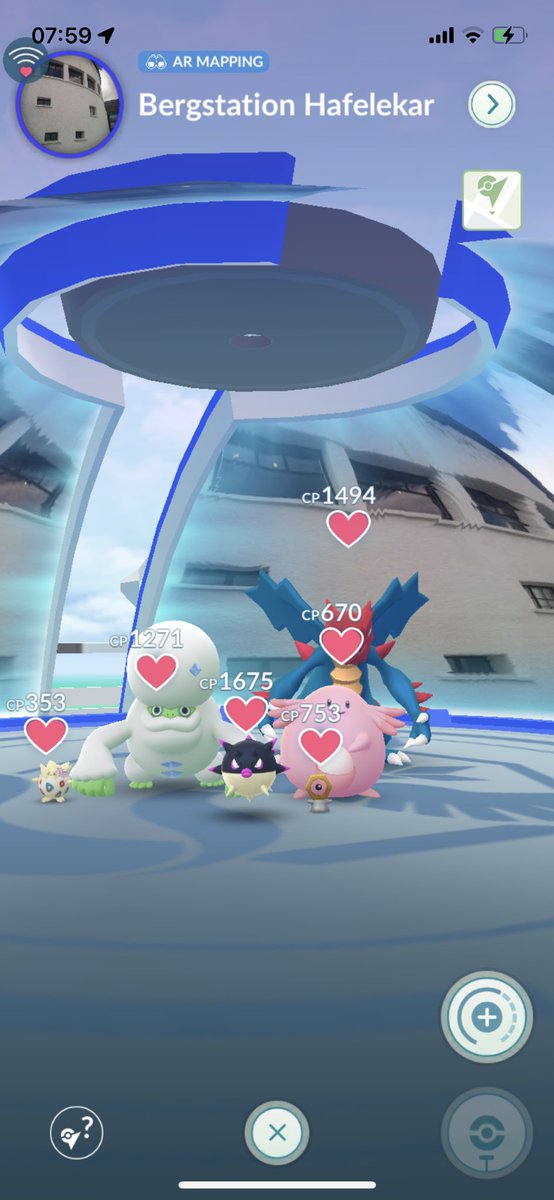 LeviaGo1's tweet photo. Defending the mountain for almost 3 weeks now! #PokemonGO https://t.co/VRFiCsiX7q