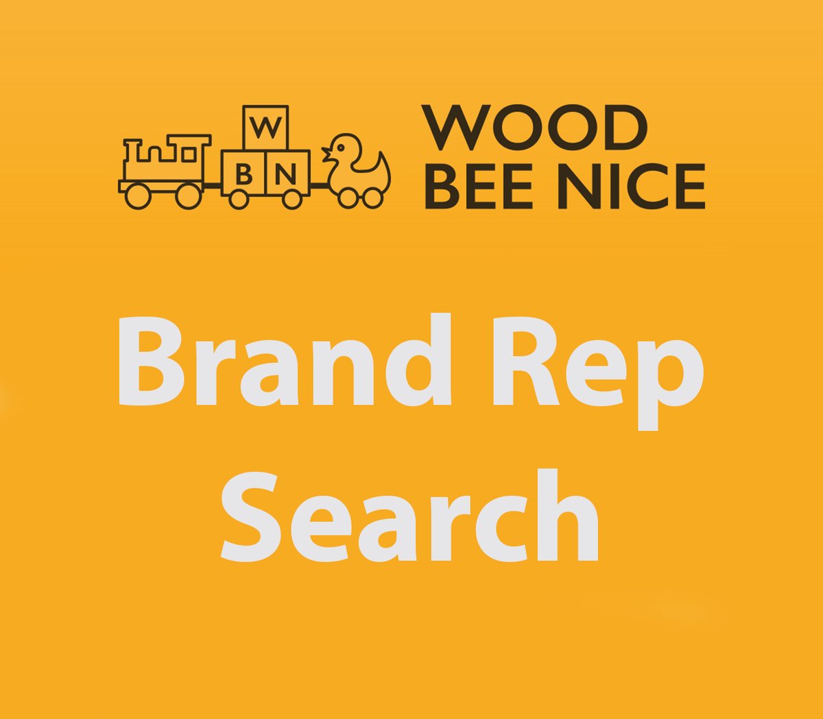 BRAND REP SEARCH

Would you like to join our team?

We're looking for lovers of wooden toys and accounts that would like to support our small family business. Here's what you need to know

THE BENEFITS:-
1. 15% personal discount off all orders you place with us within the term.
2