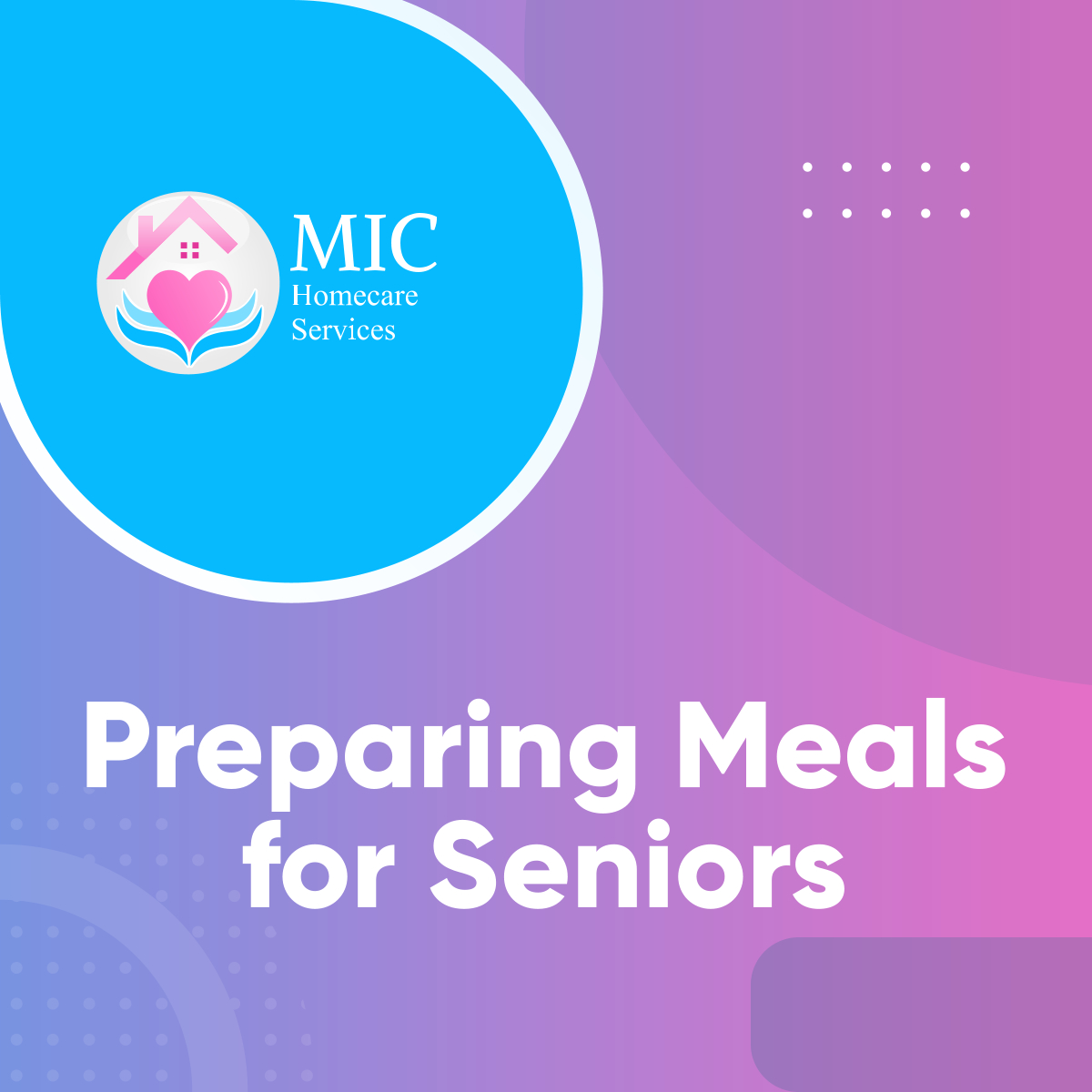 Allow us to assist your senior loved ones at home who are having difficulty preparing their own meals. We will happily prepare your loved one’s meals so they may enjoy eating them without having to worry about anything.

#MealPreparation #Seniors #HomeCare #CollegeParkMD