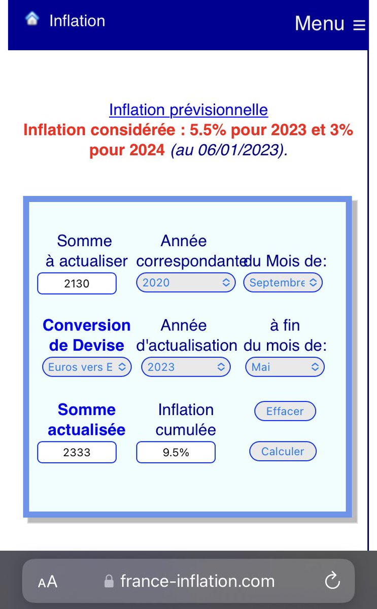RlBlt's tweet photo. @Profsdesecoles Ils vont sortir cet argument, en prenant en compte l’évolution de la rémunéra vs l’inflation depuis 2020 😞 https://t.co/5T1ERPcRZN
