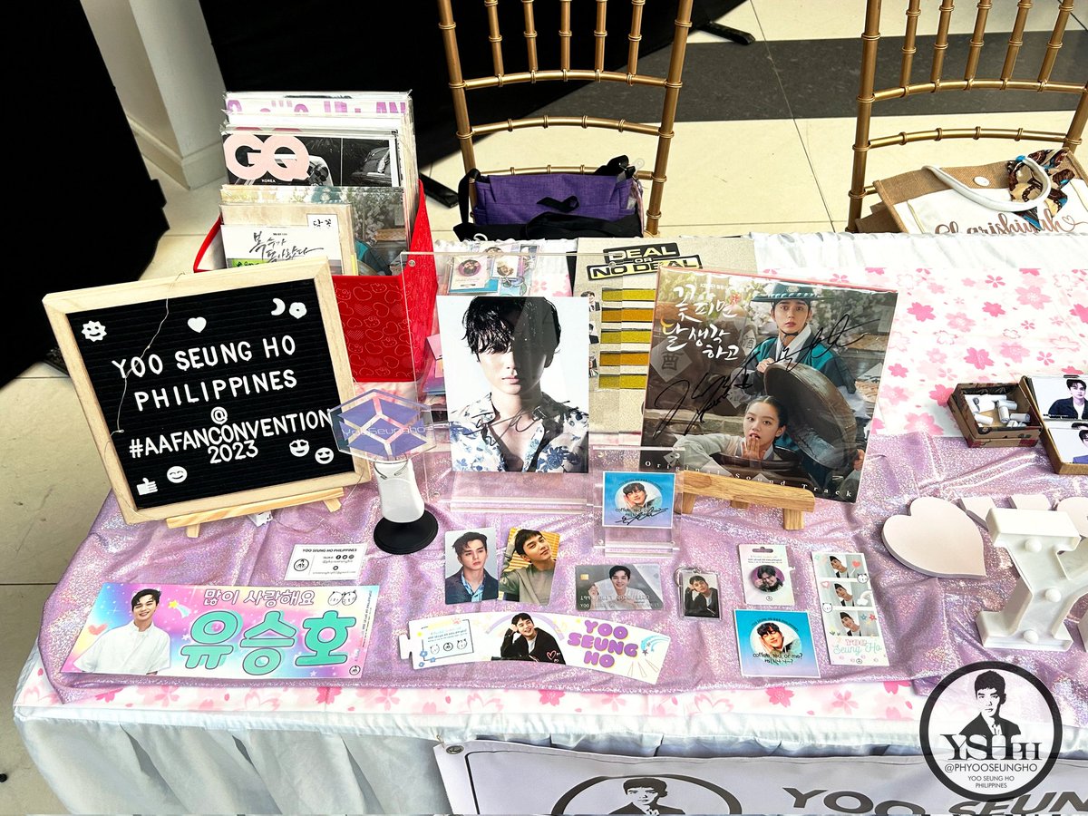 phyooseungho's tweet photo. Thank all of you for visiting our booth and spazzing with us last Sunday at the AAFC. It's been really fun and exciting meeting our co-Yoopies & other fellow fans as well. ๐ฅฐ
#YooSeungHo #์ ์นํธ #AAFanConvention2023 #YooSeungHoPhilippines #YSHPH #KOPFA https://t.co/6IePvLY6gS