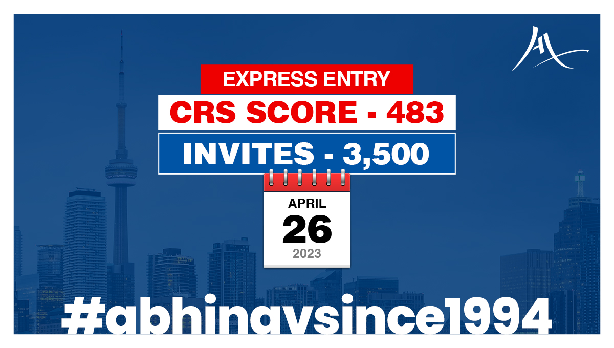 abhinavimmi's tweet photo. For more information call us at +91-8595338595.
#expressentry #expressentrydraw #expressentrysystem #expressentrycanada #canadaexpressentry #permanentresidence #permanentresidency #federalskilledworker #federalskilledworkerprogram #canadaimmigration #canadapr #canadaprvisa https://t.co/vIHQU6tqPK