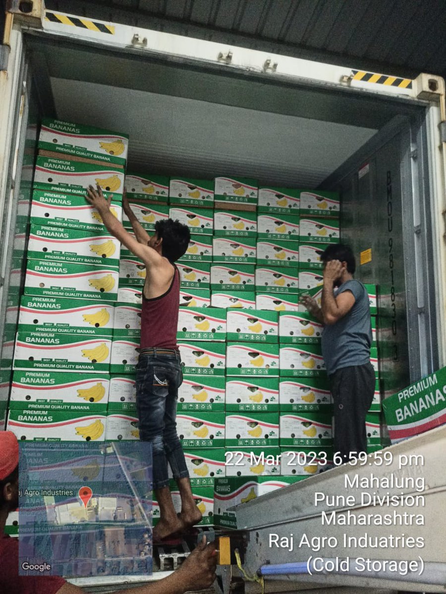 baraioverseas's tweet photo. ๐Congratulations to RJJ Overseas for successfully exporting Bananas to Iran ๐ฎ๐ท
https://t.co/ZvIv3uF4rm
#BOClient
๐ฒ Nikhil Kanani +91 9879992000
#WorkandLearn https://t.co/O8mQZ7m9zO
