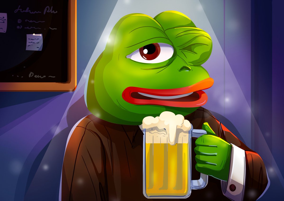 SigmaPepeNFTs's tweet photo. GM @0xPolygon Frenssss 🐸
Its Thirst Day 🍻

#SigmaPepeNFT #onPolygon #PEPE https://t.co/DqYL4llU5D