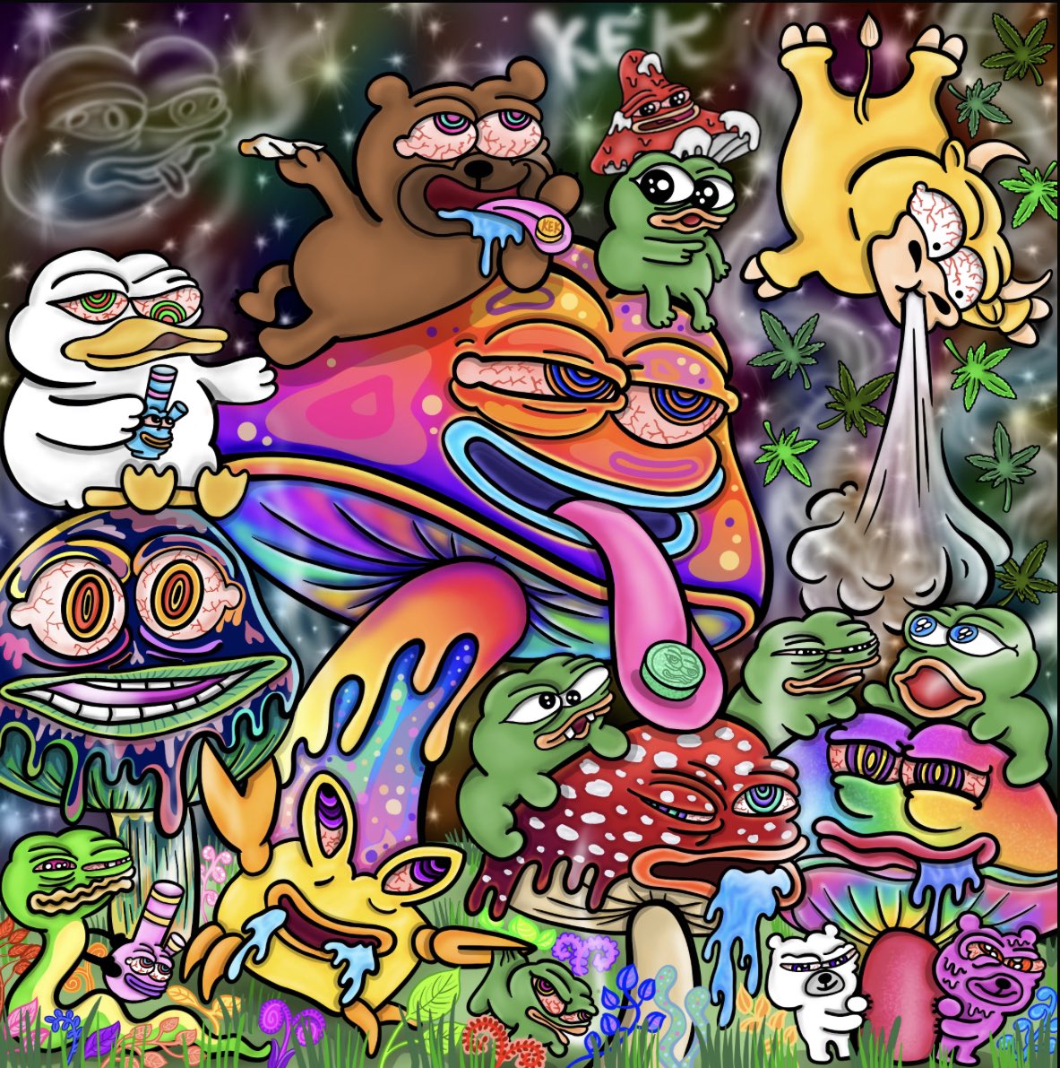 MrThiZZBot's tweet photo. My 2 newest pickups @Based_Pleb & @JPegKillah #PEPE #MrThiZzBot #Ribbit #Kekverse $PEPE ๐ธ #FeelsRARE #FakeRARES https://t.co/i2vvJ9UwmV
