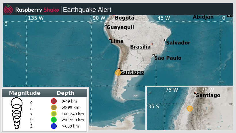 raspishakEQ's tweet photo. Preliminary M5.0 #Earthquake
ID: #rs2023ifkknu
16km/10miles from #SanClemente, in #CentralChile
2023-04-27 06:07 UTC
@raspishake network

Join the largest #CitizenScience #seismograph community ➡ https://t.co/Y5O0dgJqJF

EVENT ➡ https://t.co/QAhevmHJeu https://t.co/3fTiVO4i8f